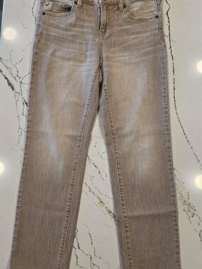 Women's Liverpool Beige Non Skinny,Skinny Straight Jeans - Neutral Wash